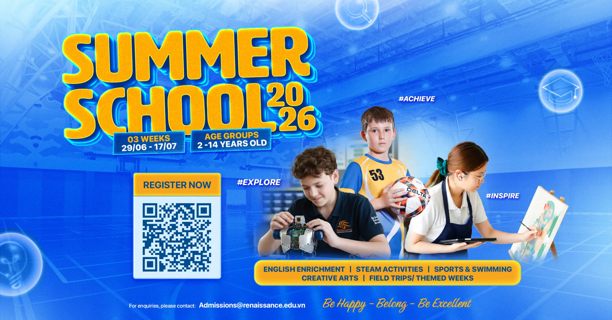 Slide banner